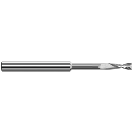 HARVEY TOOL End Mill for Plastics - 2 Flute - Square, 0.1250" (1/8) 989108